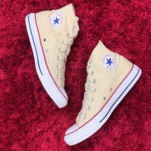 Converse Chuck Taylor Boston All Stars Women’s 8 Mens 6 151900C Cream High Top